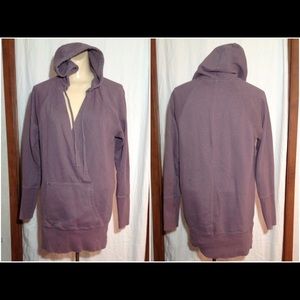 Women's Size S Loft Lounge Hooded Shirt Top